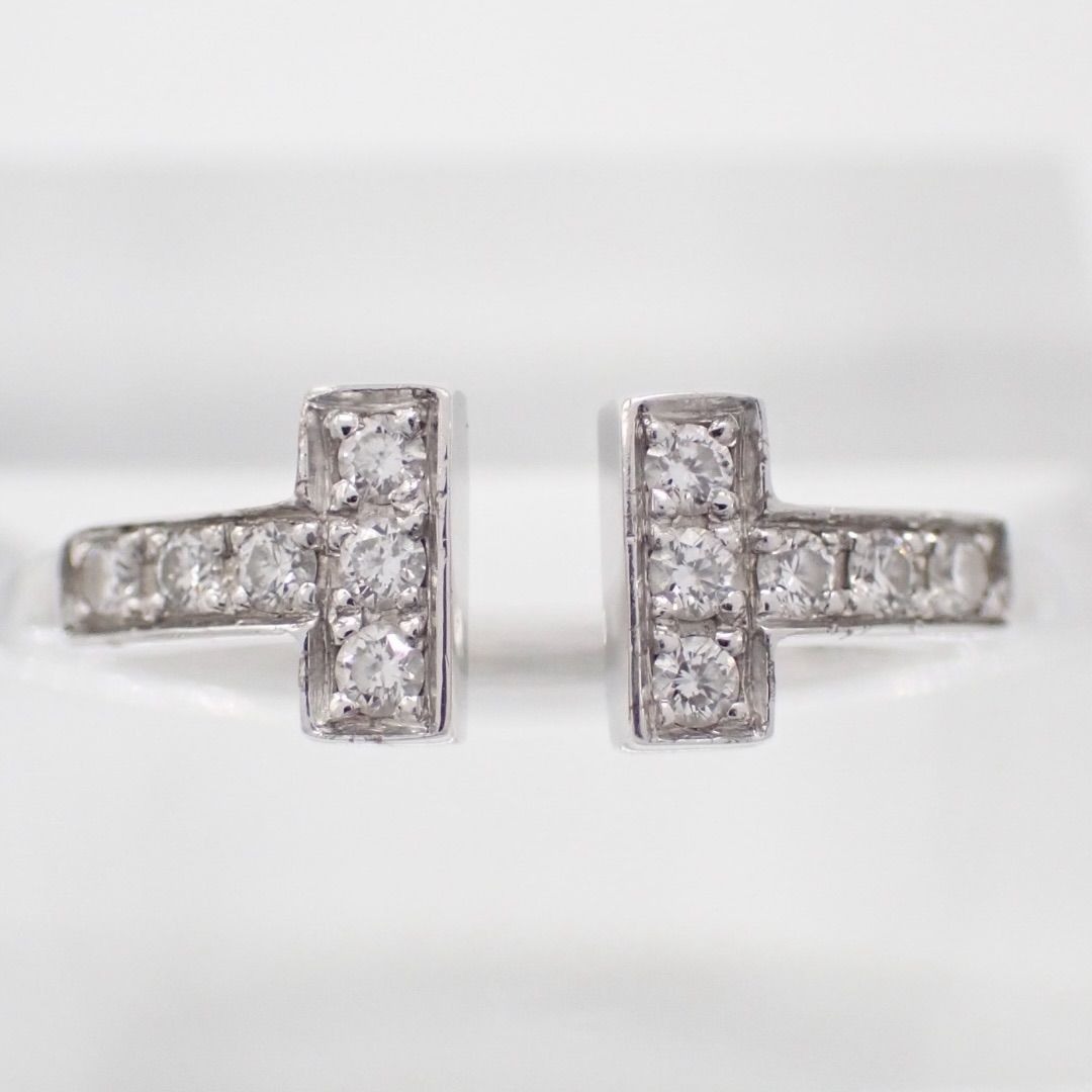 新品仕上げ Tiffany & Co. ティファニー Tワイヤー ダイヤ