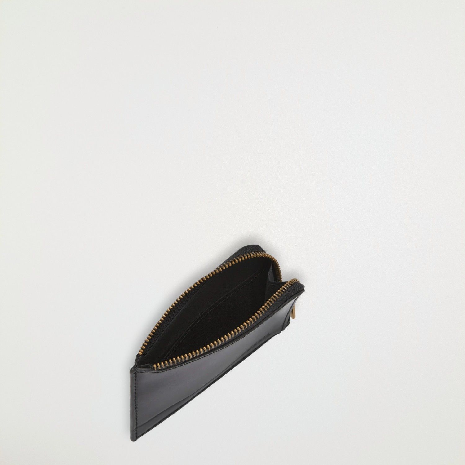  Fossil フォッシル コインケース アレン レザー ジップ カードケース ブラック カードケース 小物