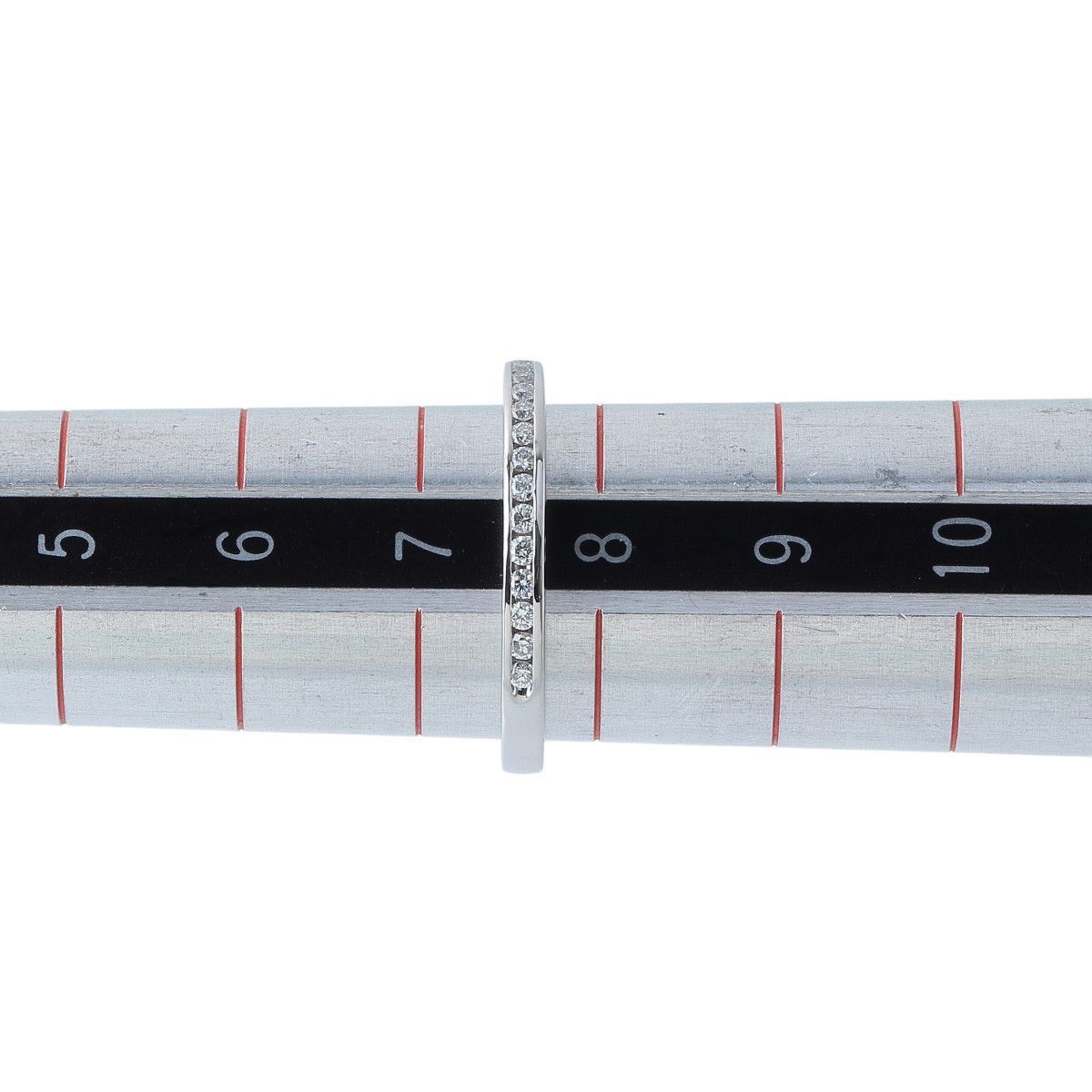 ロイヤルアッシャー ダイヤ リング 現行モデル ハーフエタニティ 0.18