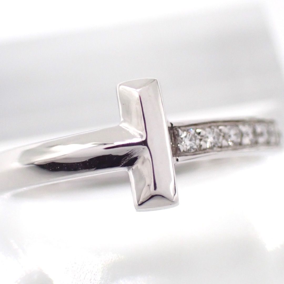 新品仕上げ 箱 Tiffany & Co. ティファニー 8号 Tワン ナロー