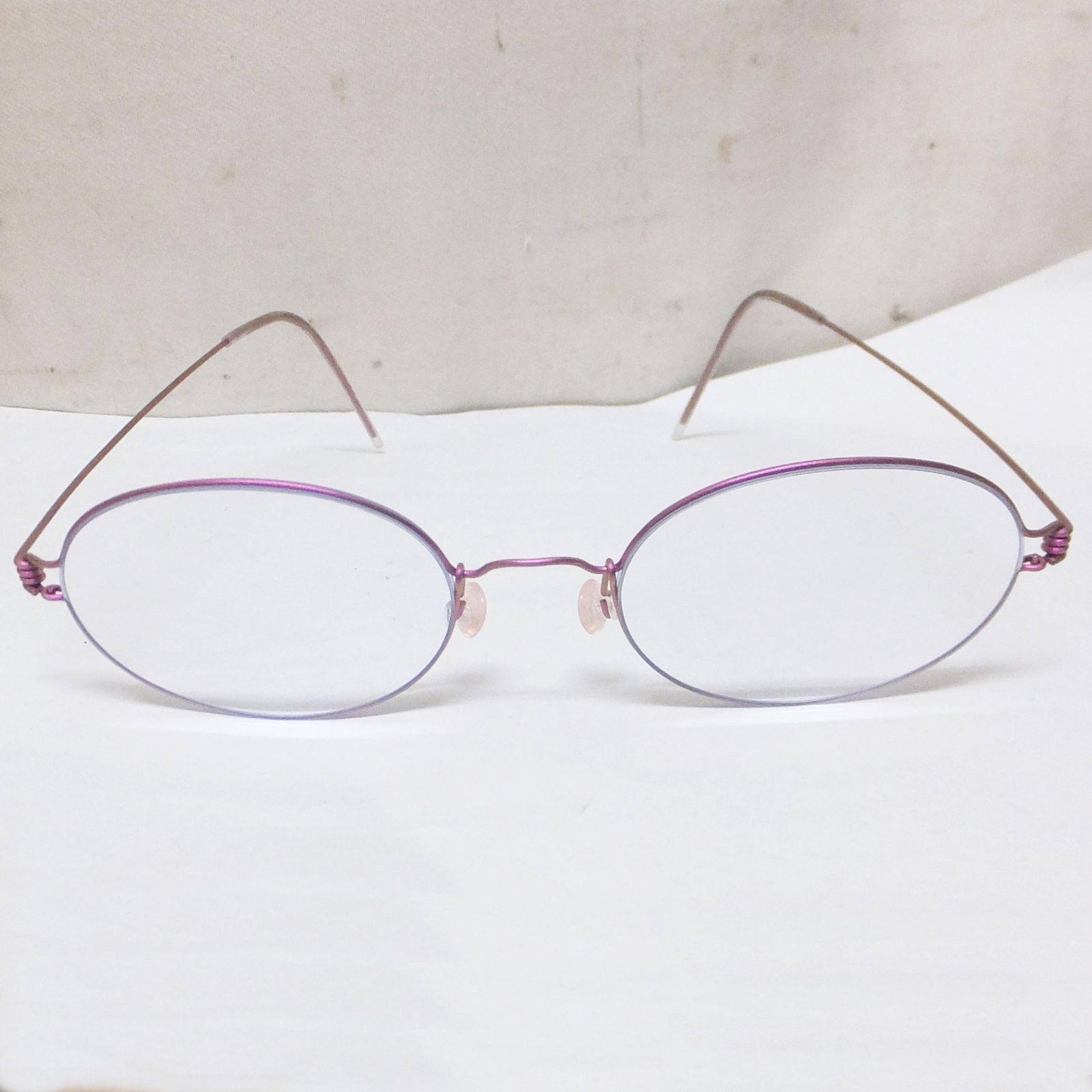 R 564 定価10万位 リンドバーグ デンマーク製 眼鏡 度入り 15