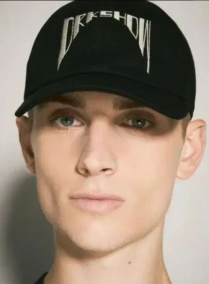 Rick Owens ダークシャドーコットンボールキャップ WWW_SMP1DAWEKUDUS_SCH_ID