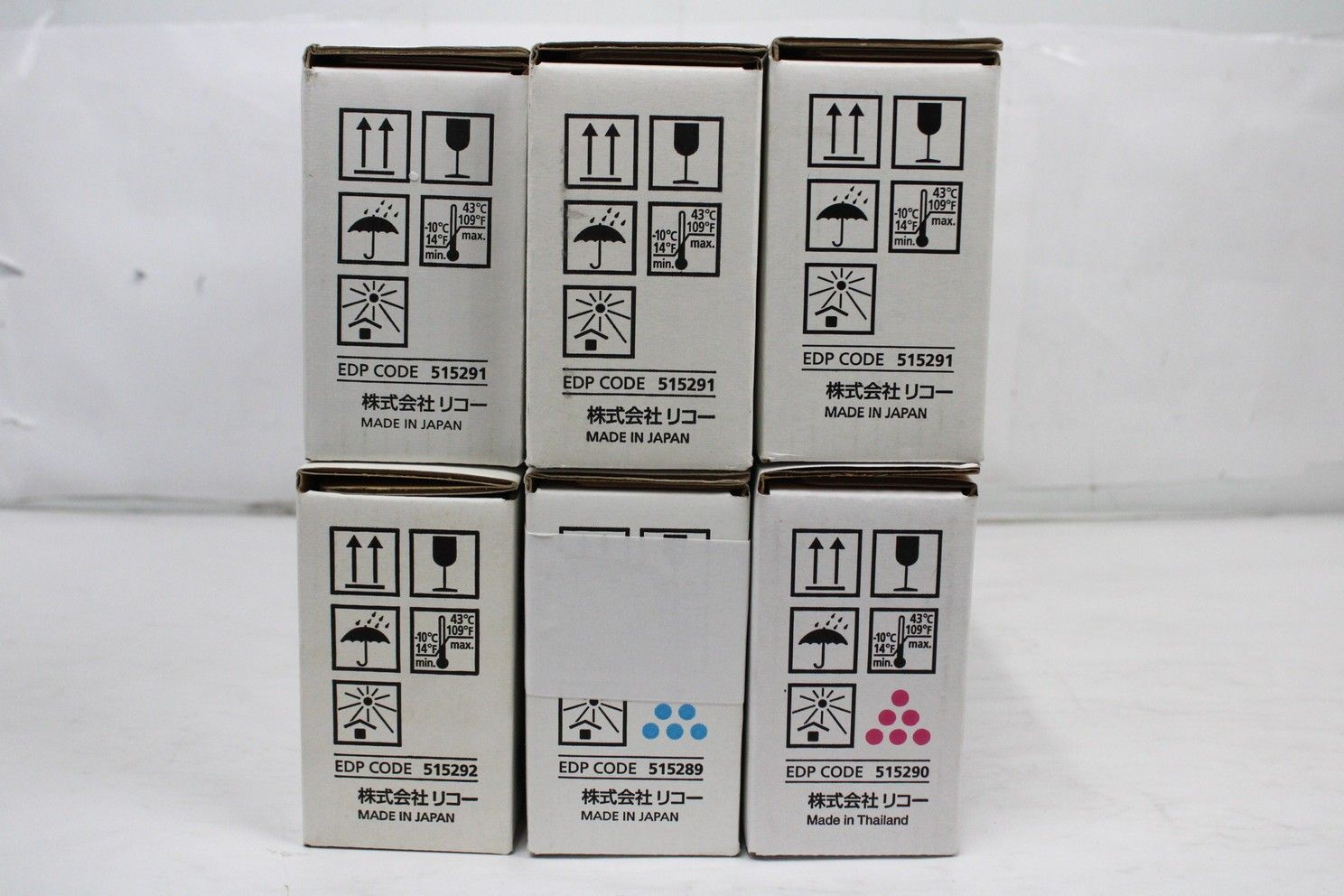 未使用 リコー 純正 高品質 トナー C710 4色6本（シアン・マゼンタ