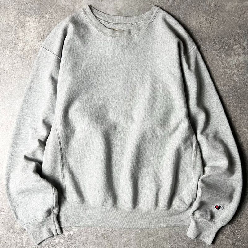 00s Champion 無地 プレミアム リバースウィーブ スウェット