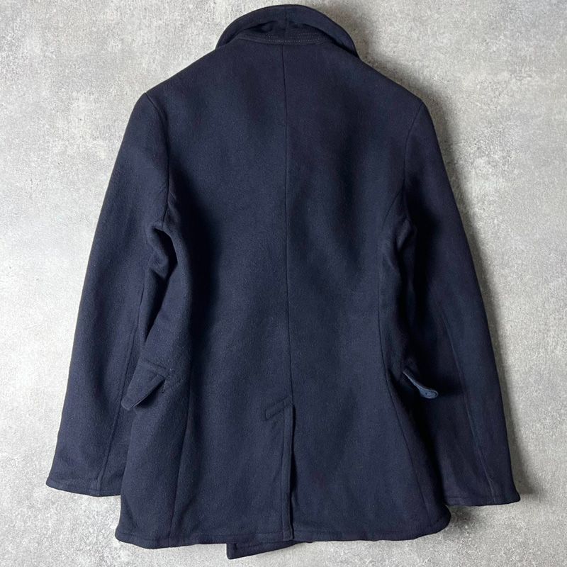ポロラルフローレン ピーコート アンカーボタン ウール ネイビー M 現行品 ポロラルフローレン ピーコート アンカーボタン ウール ネイビー M