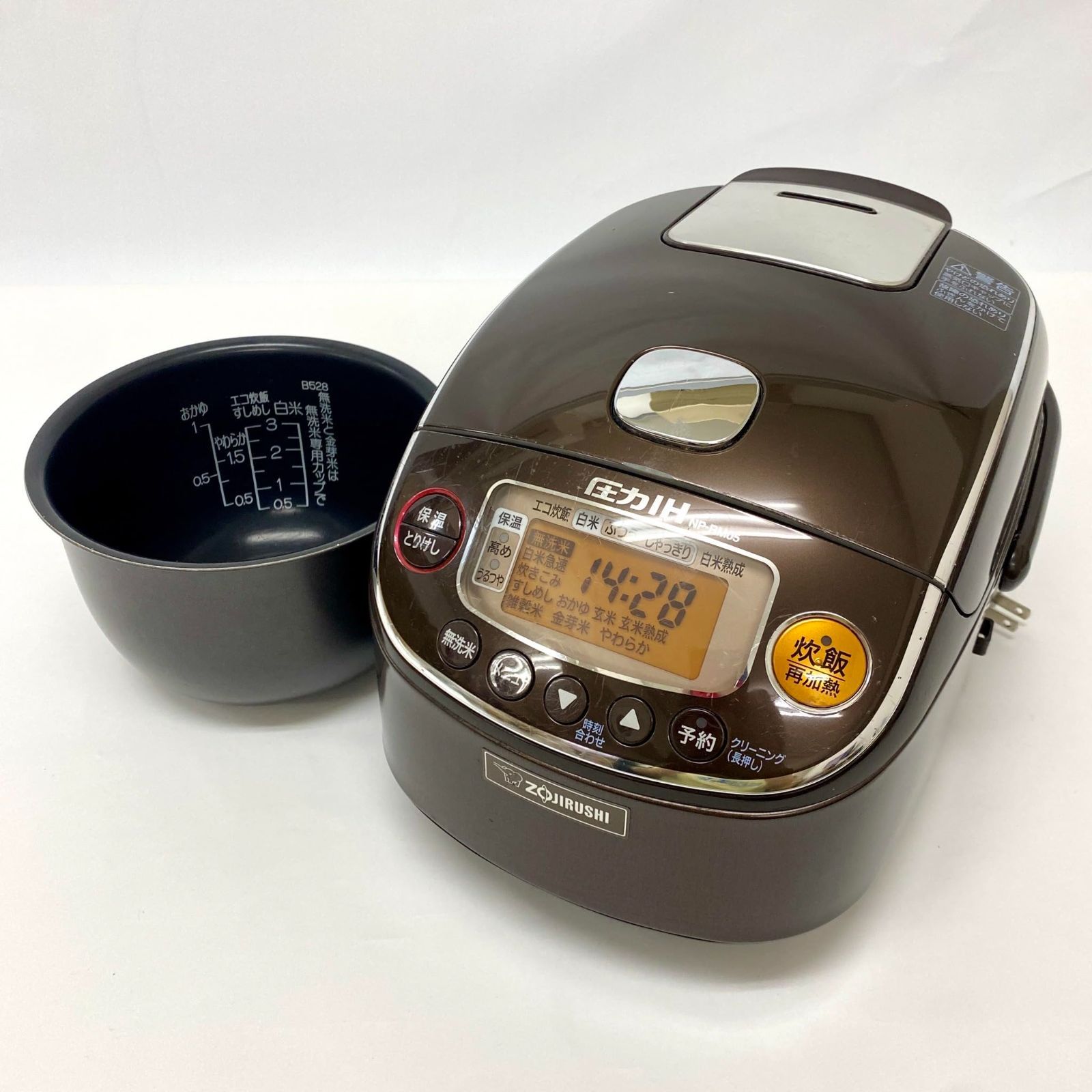 象印マホービン NP RM 05 TA 炊飯器 3合 3640