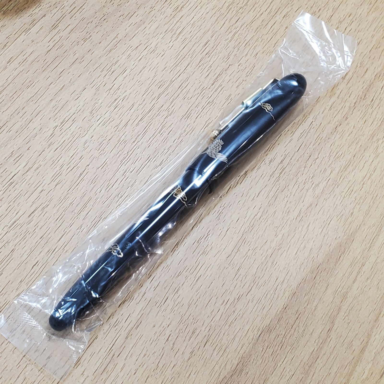 EL6 パイロット 万年筆 漆 平蒔絵 双鶴 細字 FK-5MP-NSK-F 箱入り インクセット KT11223