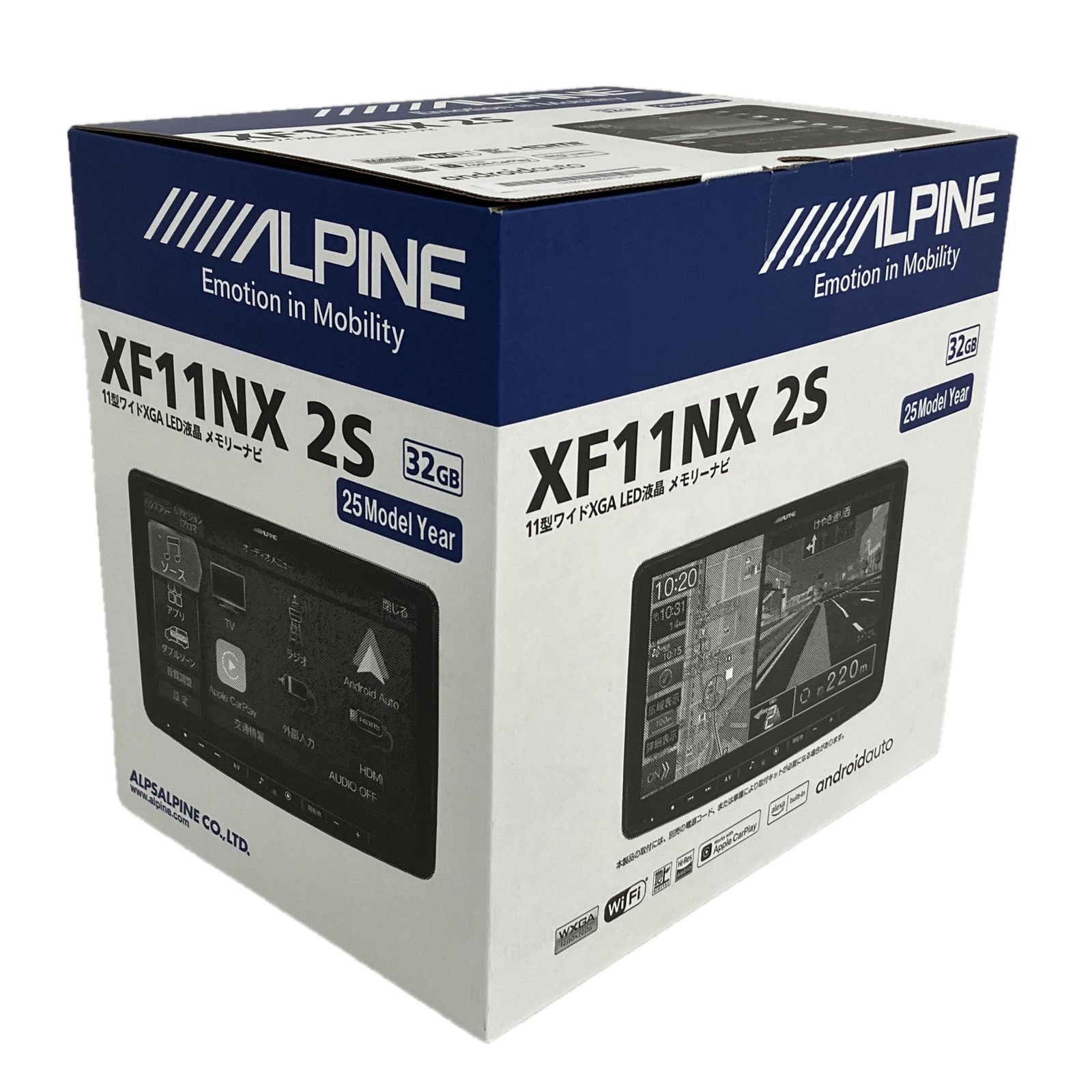 ALPINE XF 11 NX 2 S 11型 フローティング カーナビ メモリーナビ 大画面 高画質