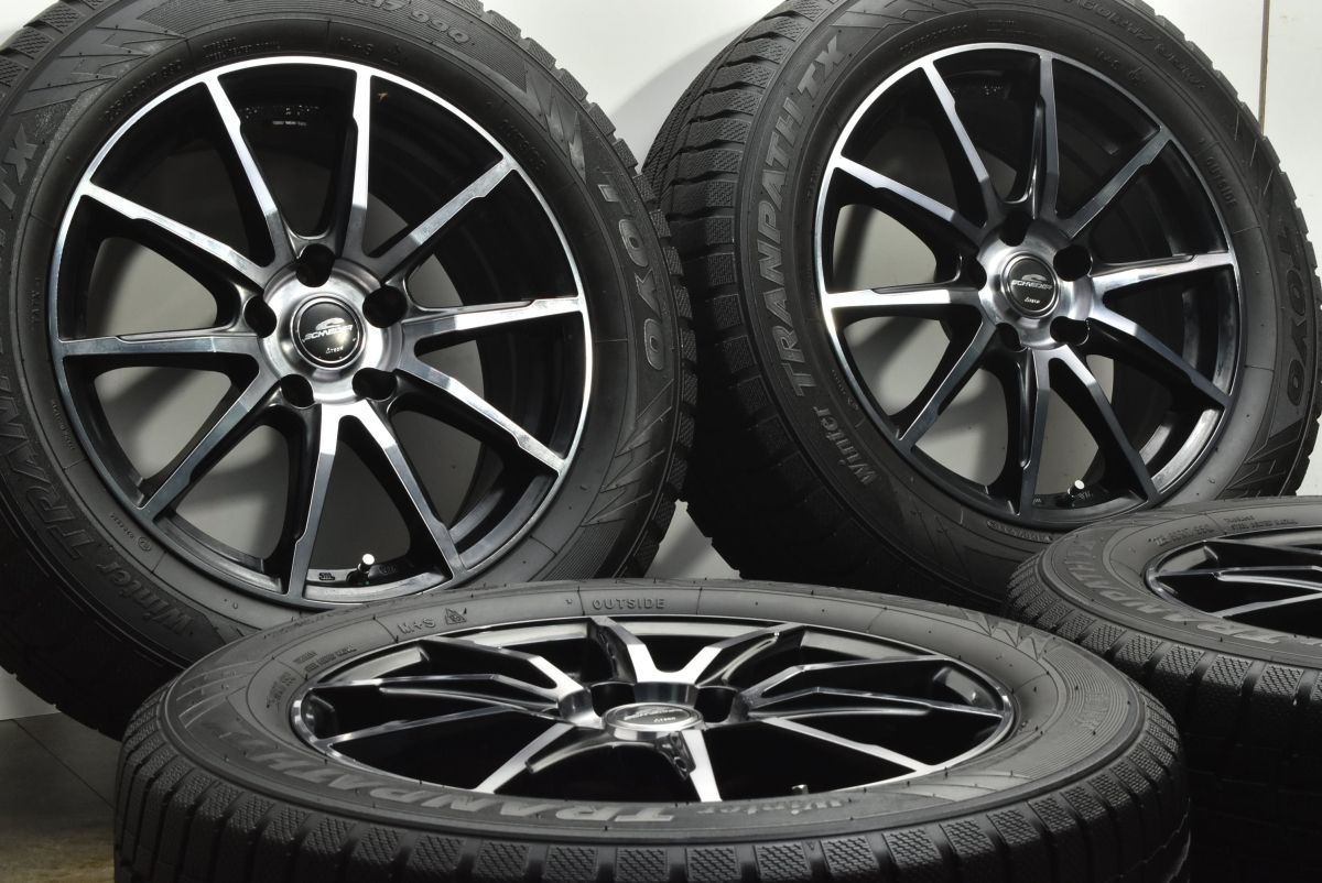 交換用に シュナイダー 17 in 7 J 38 PCD 114 3 トーヨー ウィンタートランパスTX 225 60 R アルファード カローラクロス デリカD 5