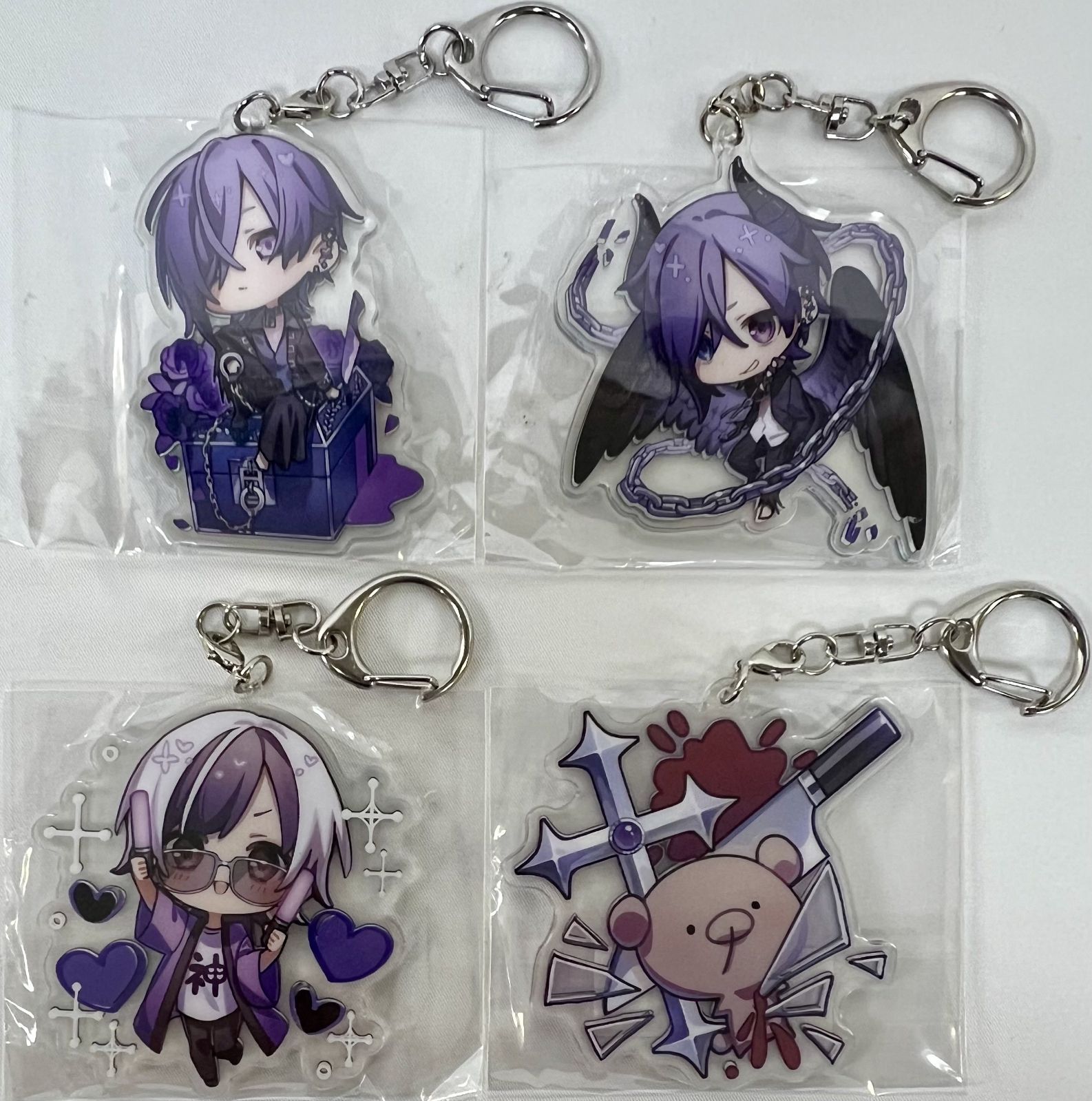 未開封 ゆきむら。 Memories Full of Noise アクリルキーホルダー 全4