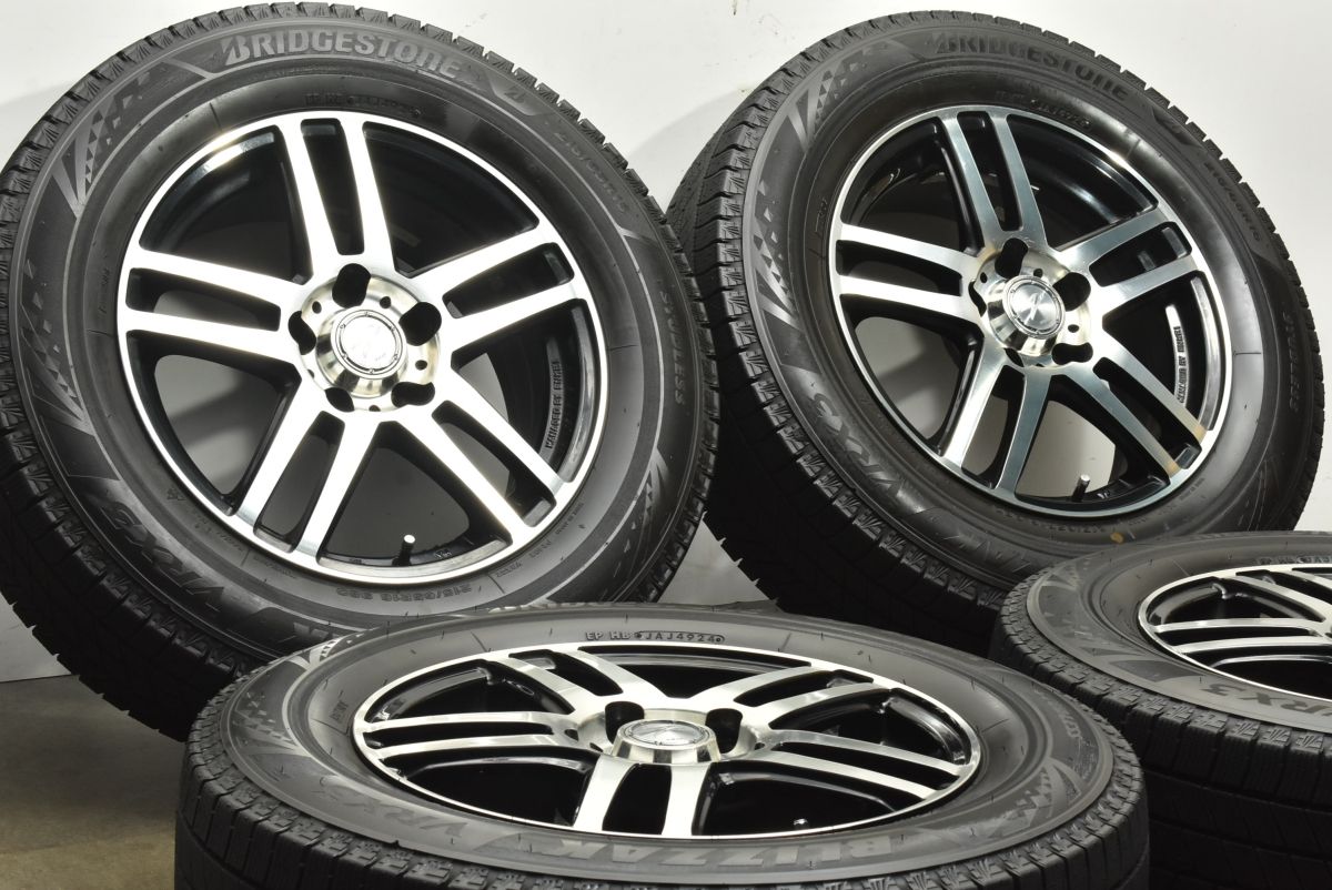 製 バリ溝 ZOLF LIGHT SPEC 16 in 6 5 J 38 PCD 114 3 ブリヂストン ブリザック VRX 215 65 R アルファード カローラクロス