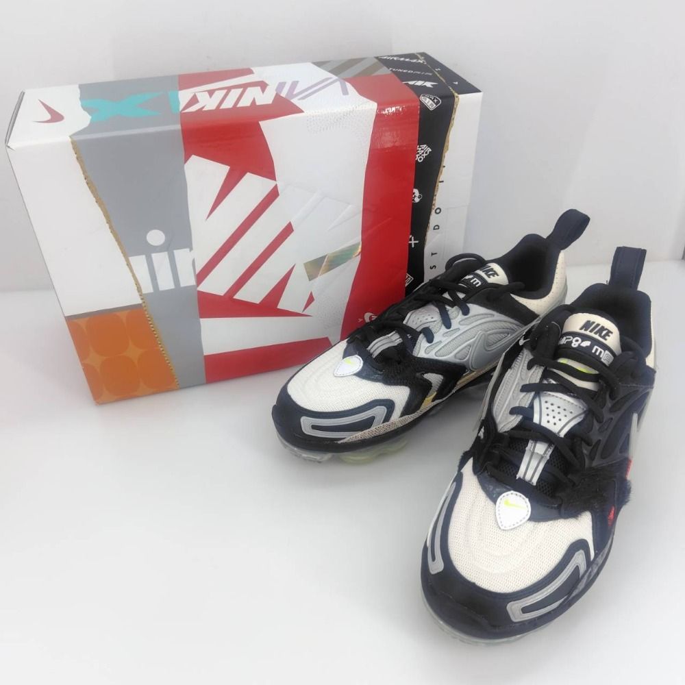 05w15112 ナイキ NIKE エア ヴェイパーマックス エヴォ NRG/AIR VAPORMAX EVO ブラック/シルバー 25.5cm US7.5 UK6.5 ベトナム製 メンズ スニーカー DD3054-001 【品】