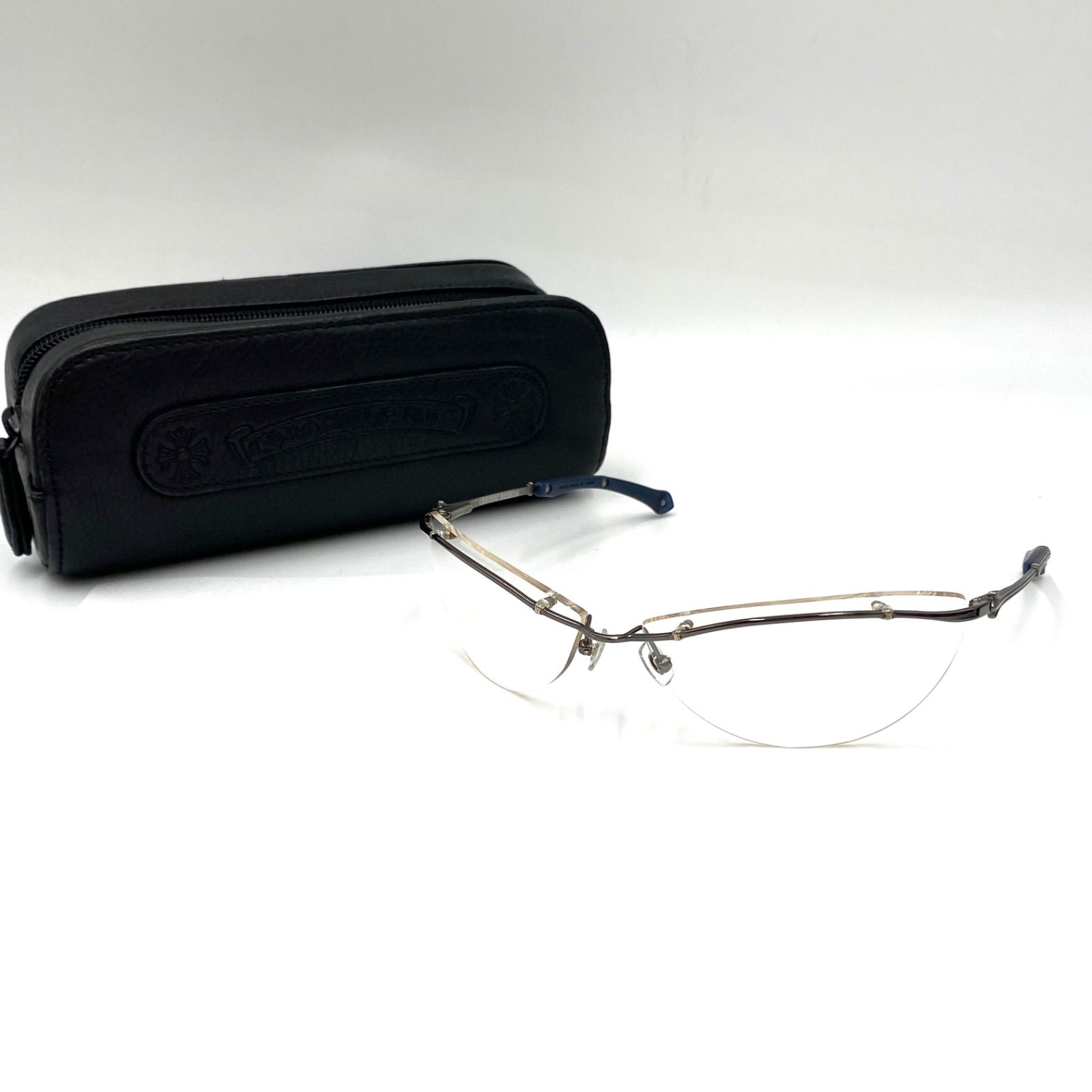 chrome hearts クロムハーツ サングラス アイウェア めがね メガネ 眼鏡 メガネフレーム リムレス チタニウム プラスチック