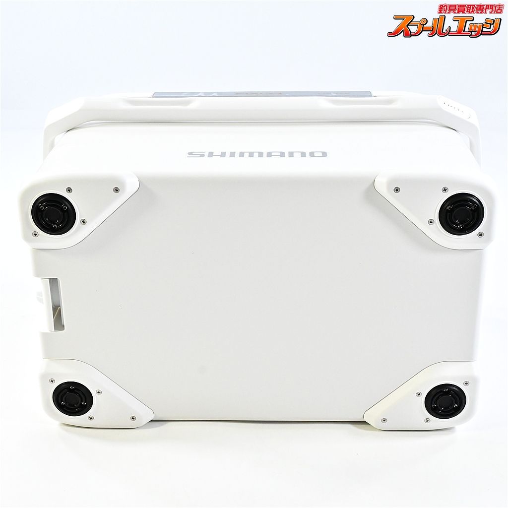  シマノ フィクセル リミテッド 22 L NF 222 V ピュアホワイト 3面一体型真空パネル クーラーボックス SHIMANO K_140 e 08223 ナイロンライン ウェア 釣り用クーラーボックス フィッシングバッグ ケース