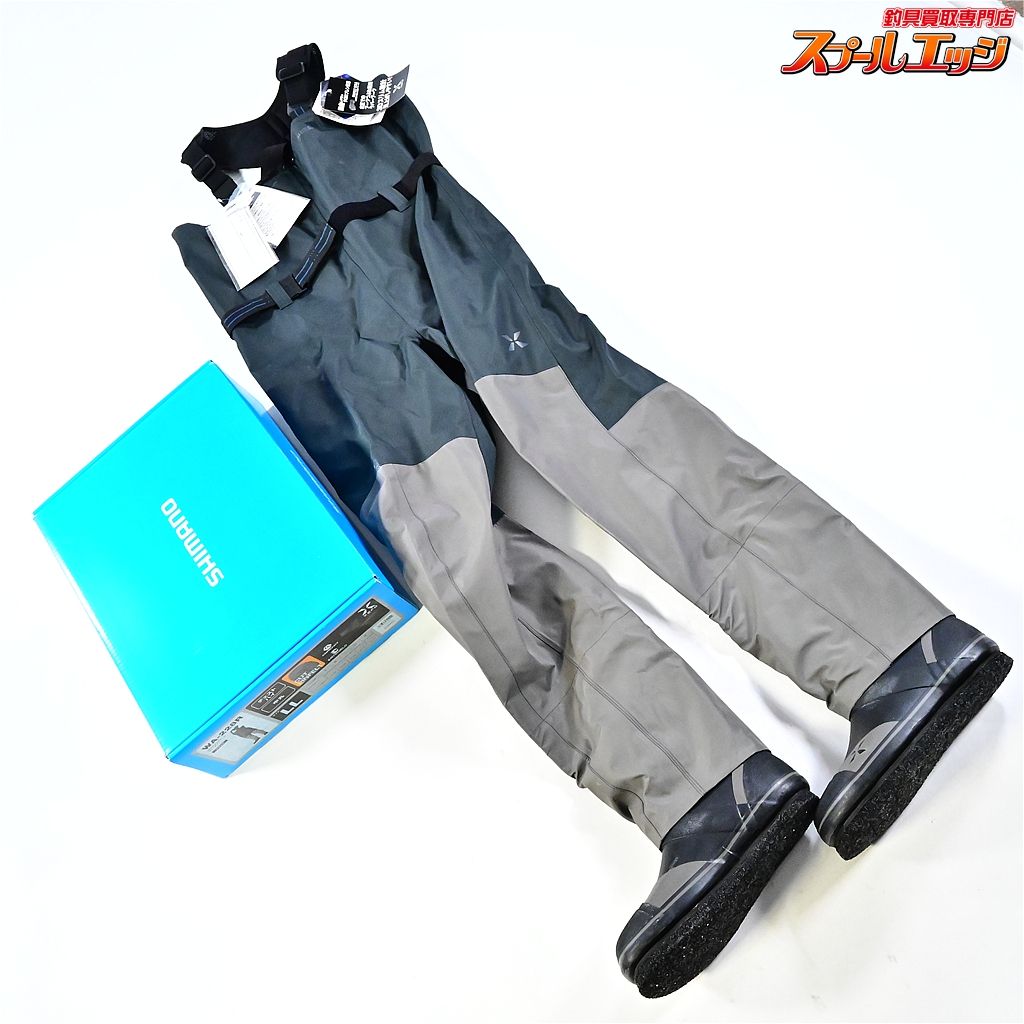 シマノ ゼフォー アクトゲームウェーダー WA-228R チェストハイ 中丸 サイズLL ブラック SHIMANO XEFO K_100 e08255