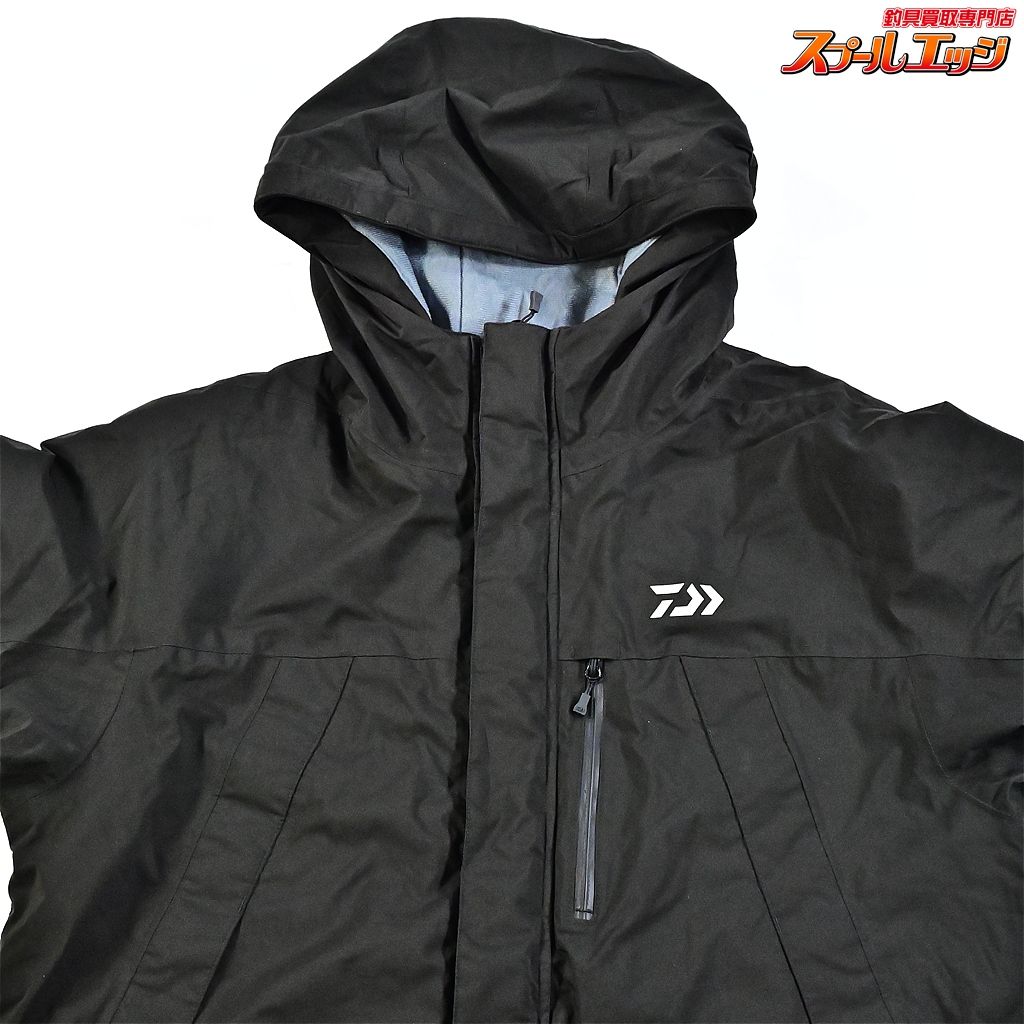 ダイワ レインマックス ウインタースーツ DW-3523 ブラック 上下セット サイズアジアL DAIWA K_100 e08261