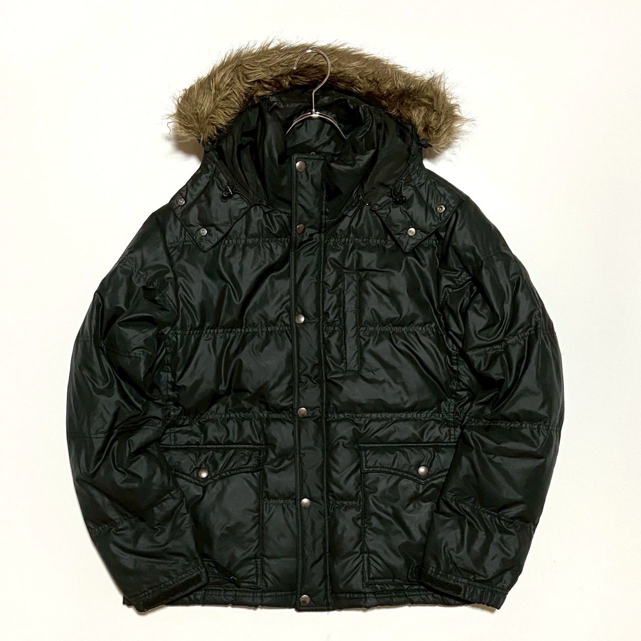 y2k グランジ 平成 ギャル男 MACHOPE ダウンジャケットファー フード