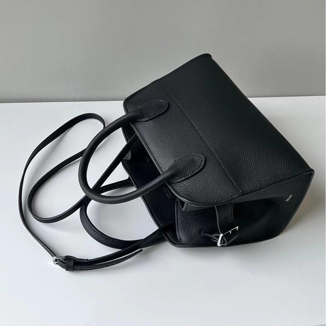 THE ROW Margaux10 ザロウ マルゴー10 ファッション レディース バッグ ハンドバッグ ショルダーバッグ ブラック 2WAY