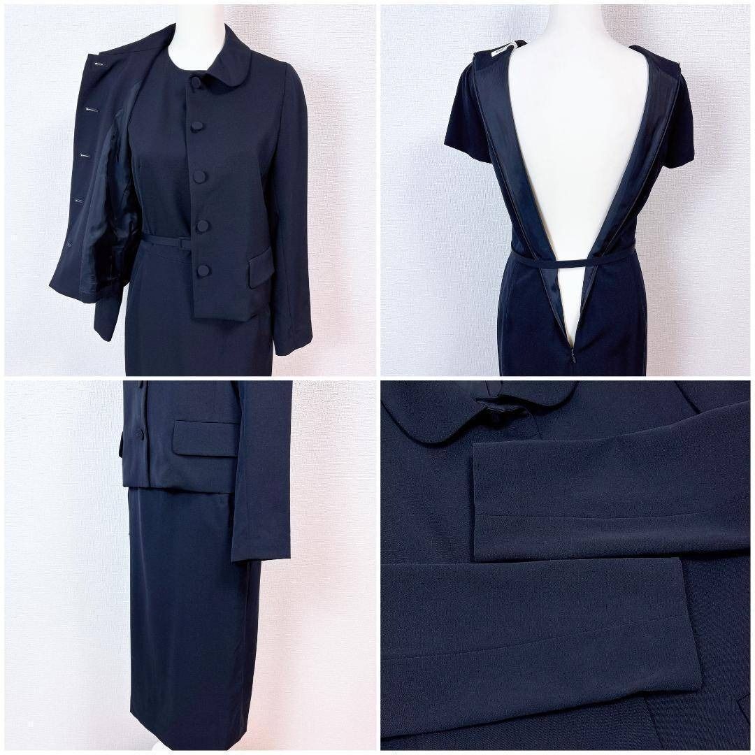 人気ブランドも送料無料！ 49AV. junko shimada ワンピースセットアップスーツ 38