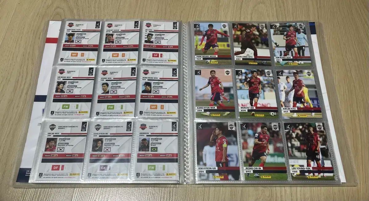  2025 Panini パニーニ Kリーグ フルセット バインダー 含む 記念グッズ サッカー フットサル