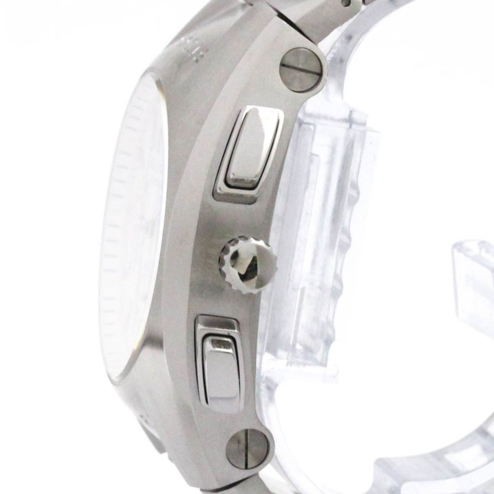  ブルガリ BVLGARI エルゴン クロノグラフ ステンレススチール 自動巻き メンズ 時計 EG40SCH 外装仕上げ済み 高検索ワード 自動巻き時計 腕時計(アナログ)