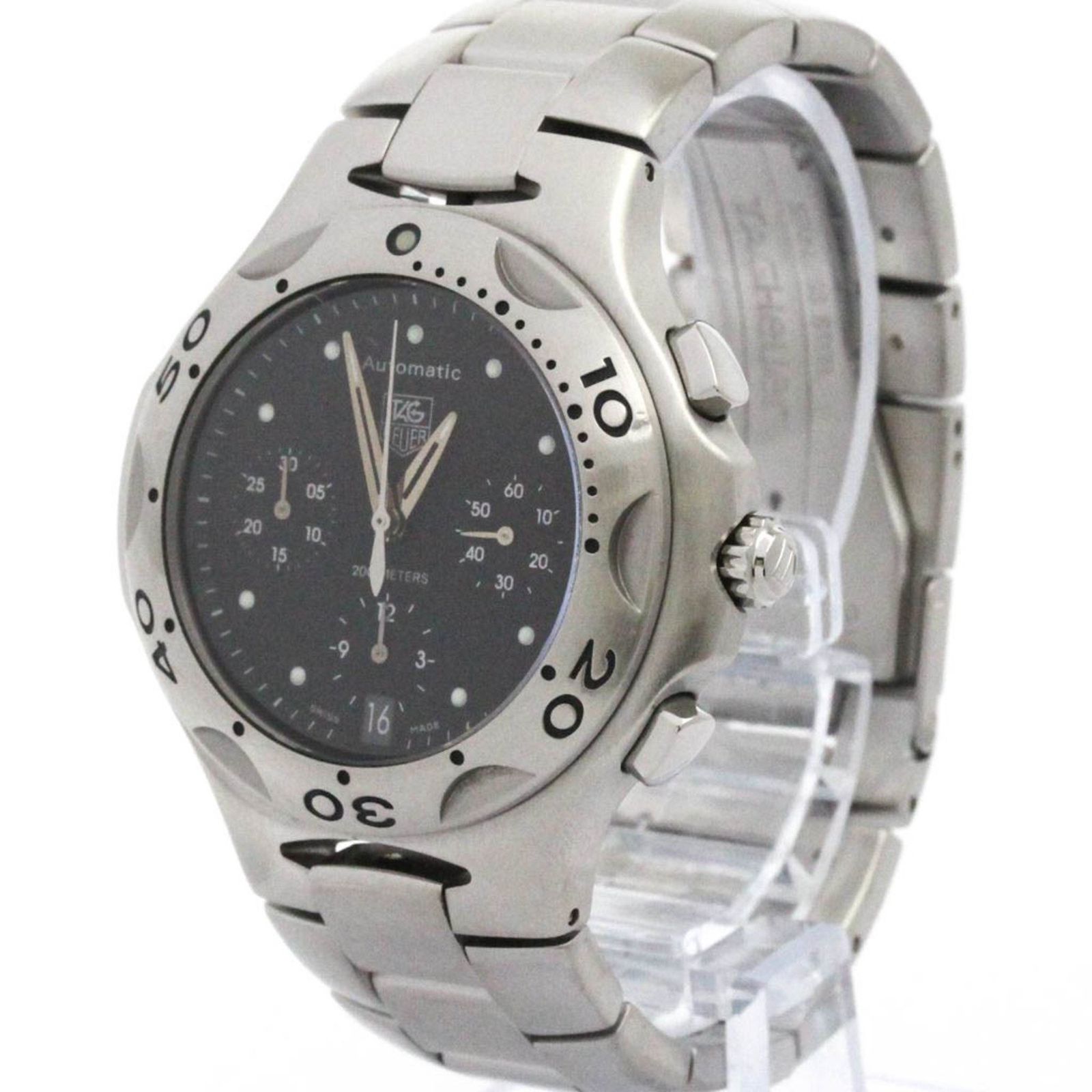 タグホイヤー TAG HEUER キリウム ステンレススチール 自動巻き メンズ 時計 CL2110 外装仕上げ済み