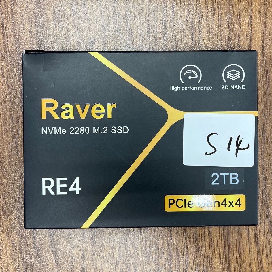 S 14 Raver 内蔵 SSD 2 TB PCIe Gen 4 x M NVMe 2280 放熱シート付