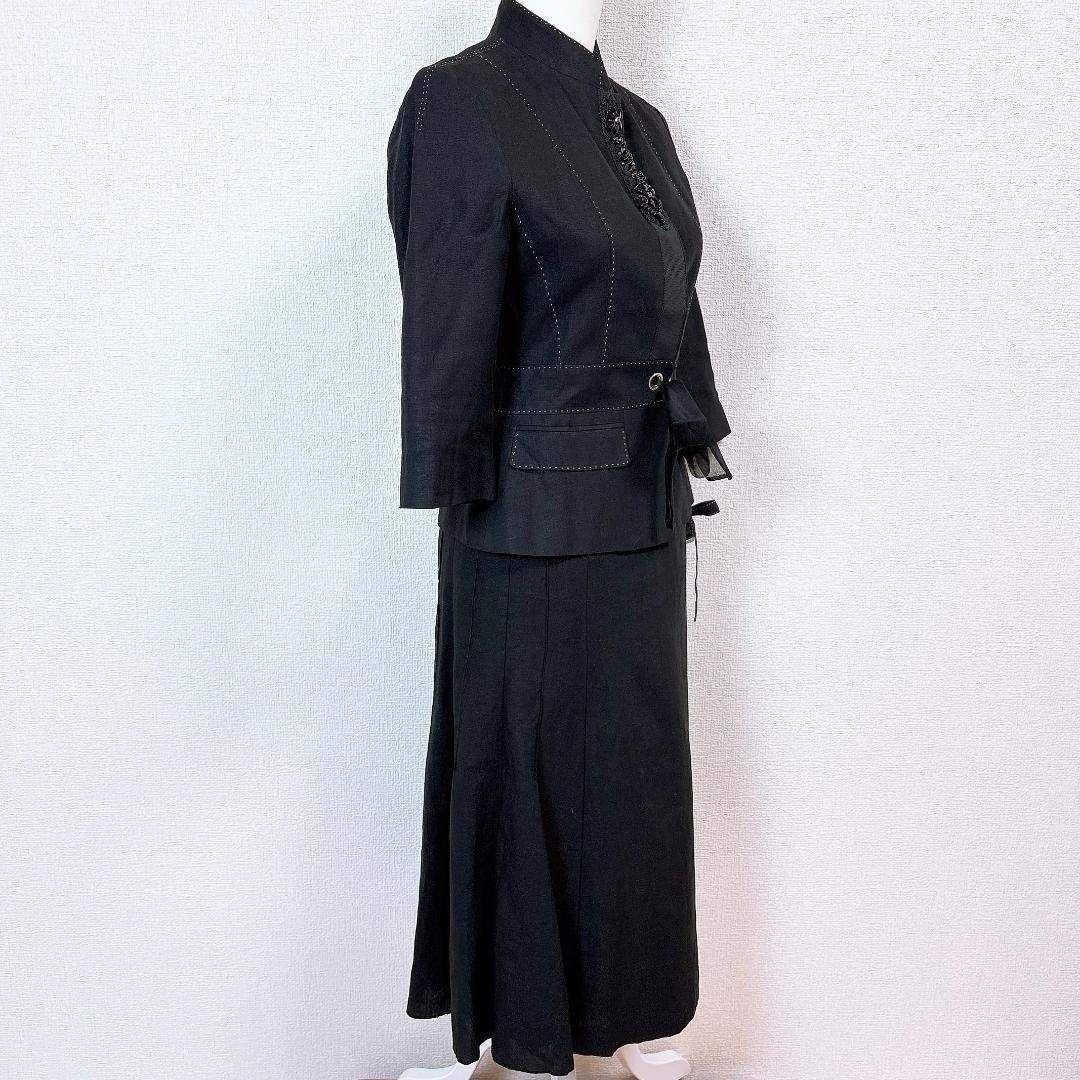 ARTISAN ロングスカート セットアップスーツ 麻100％ 9 11