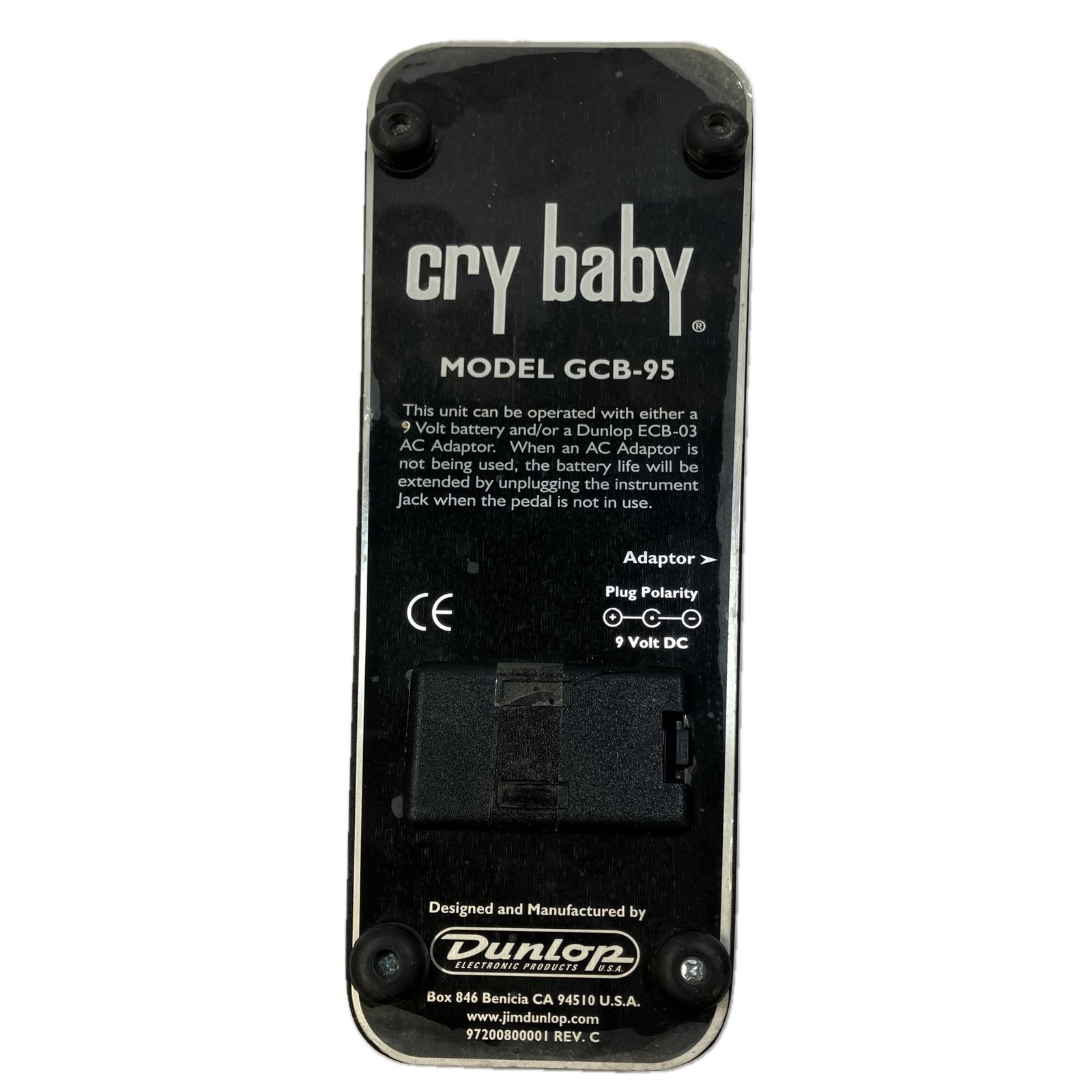  Jim DUNLOP Cry baby GCB 95 ワウペダル ギター エフェクター 音響機材 その他 ギター