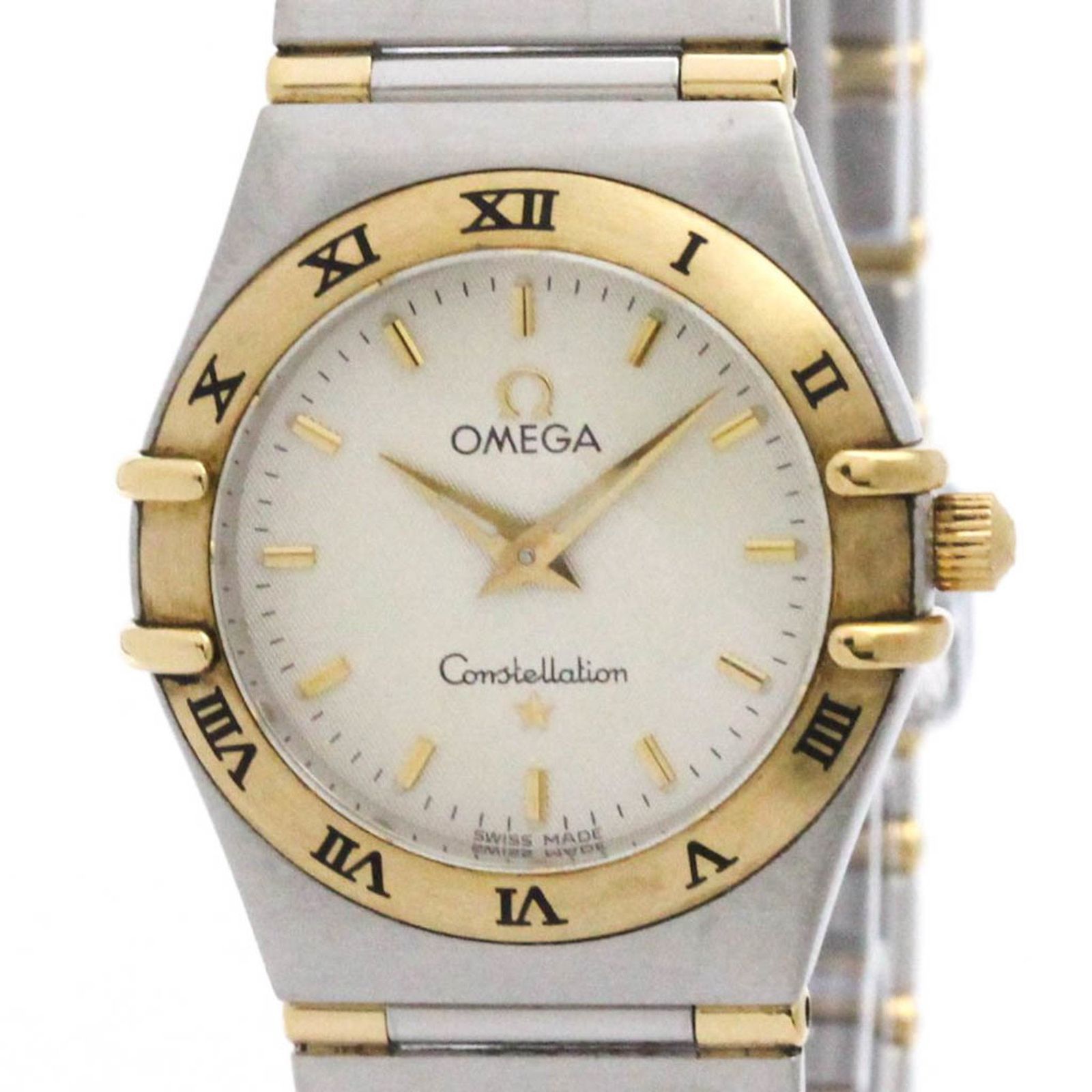 オメガ OMEGA コンステレーション K18 ゴールド ステンレススチール クォーツ レディース 時計 1362.30 外装仕上げ済み