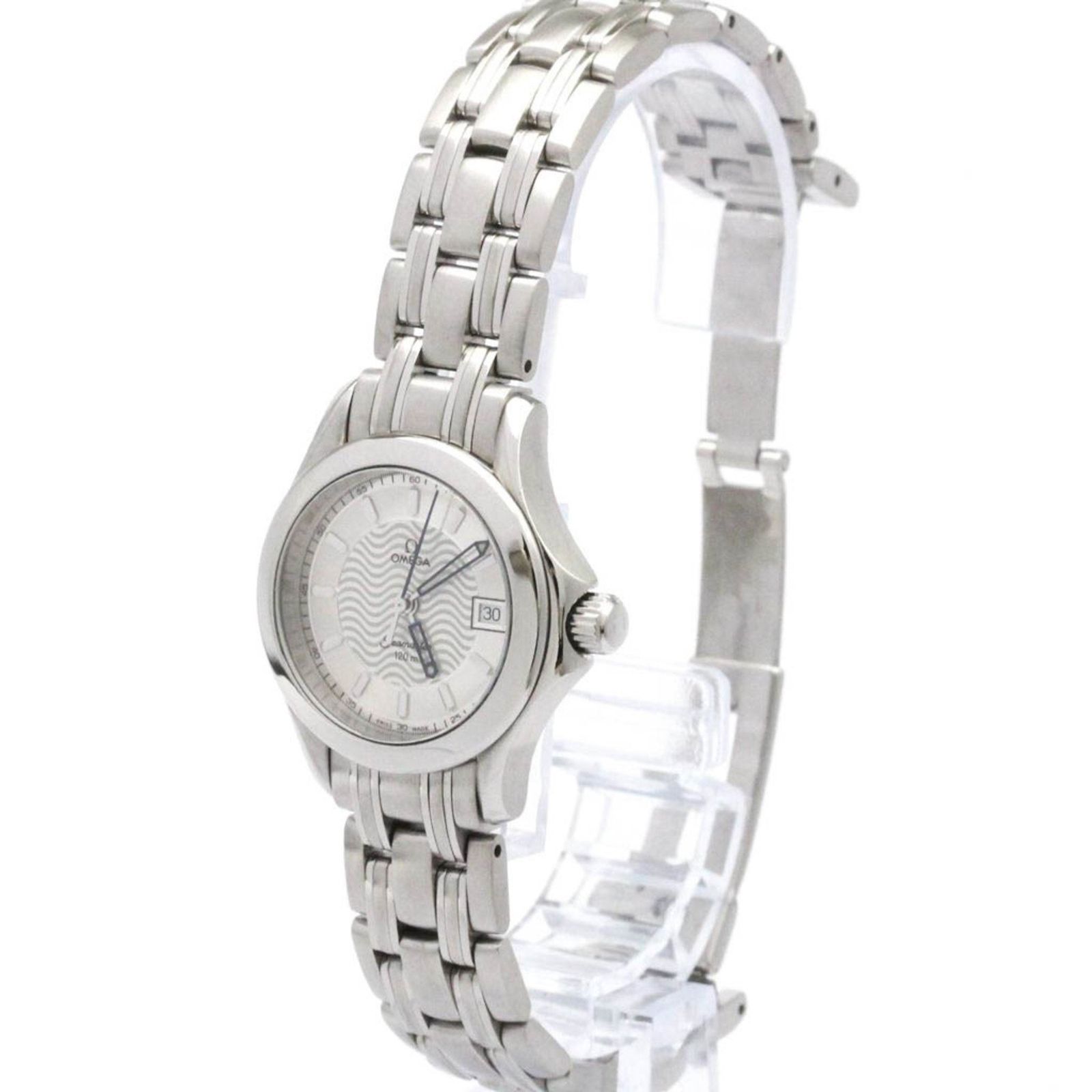 オメガ OMEGA シーマスター 120 M ステンレススチール クォーツ レディース 時計 2571.31 外装仕上げ済み
