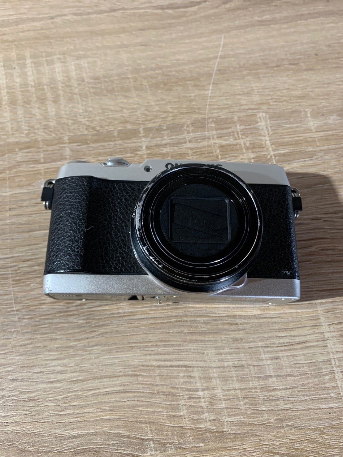 6407 OLYMPUS STYLUS SH-1 ブラック シルバー デジカメ