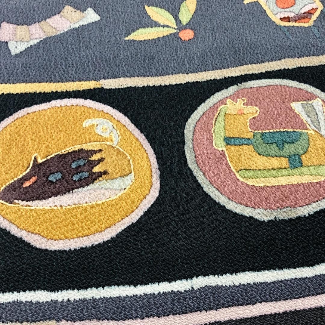 抽象干支柄 羽子板