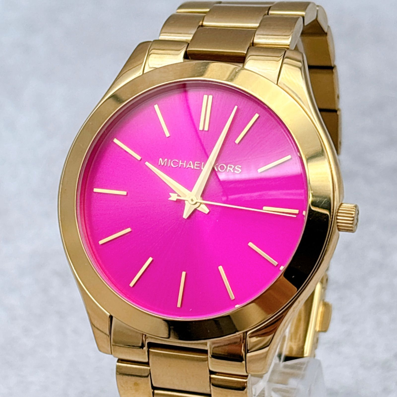 稼働 Michael Kors マイケルコース レディース 腕時計 スリムランウェイ MK 3264 QZ 51