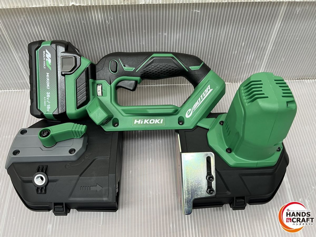 HiKOKI CB18DBL S LXPRZ コードレスロータリバンドソー バッテリー1個 充電器付 ハイコーキ 新古品