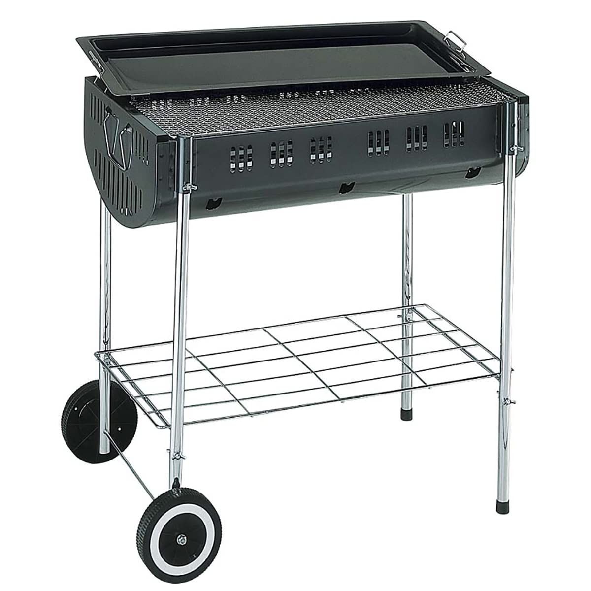 キャプテンスタッグ バーベキューコンロ BBQ オーク LLキャスター付 5 6人用 M 6440