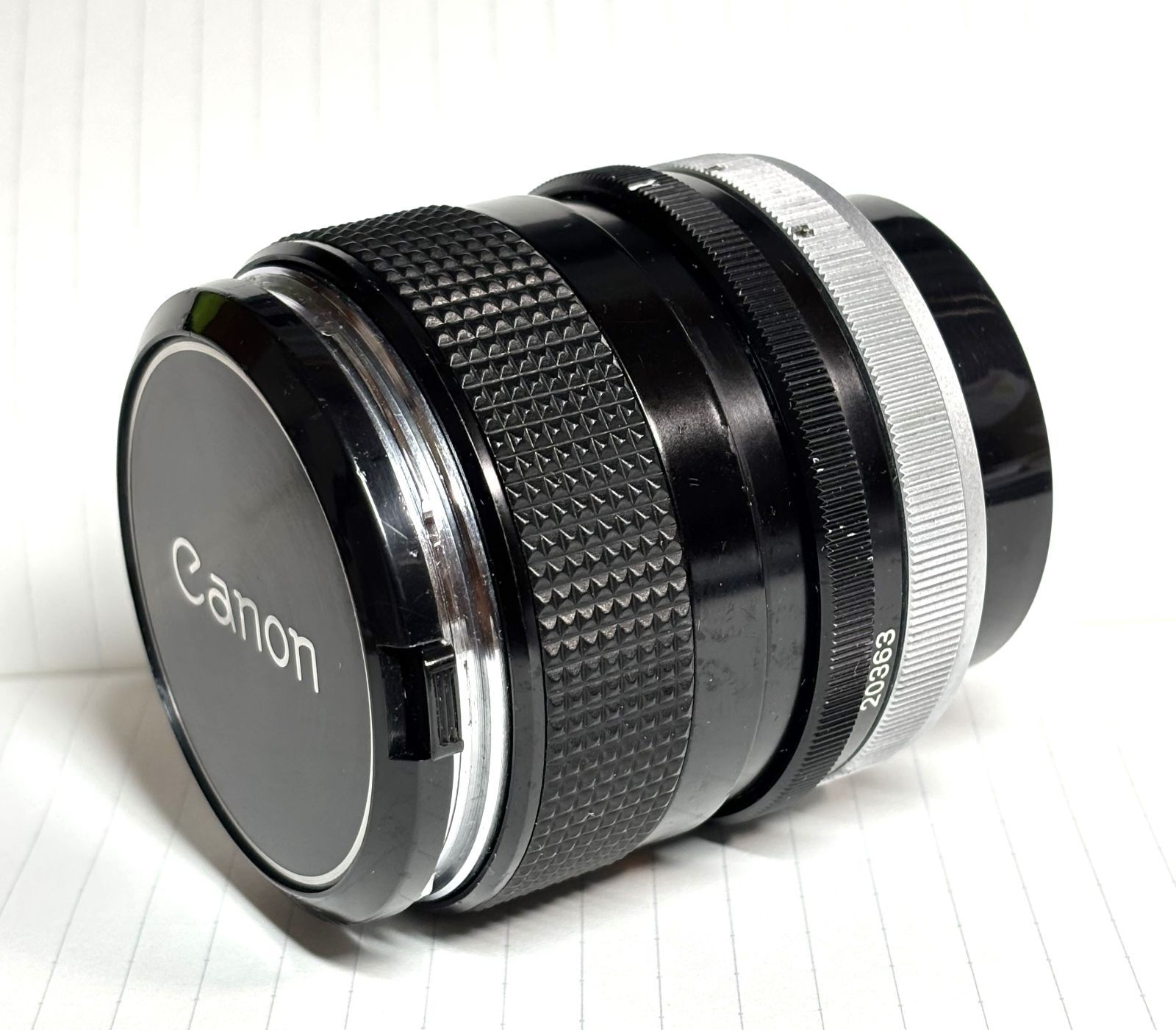 CANON FD 28mm f2.8 FDマウント フィルムカメラ用レンズ 軽量 コンパクト 風景 スナップ 建築撮影に最適 4192