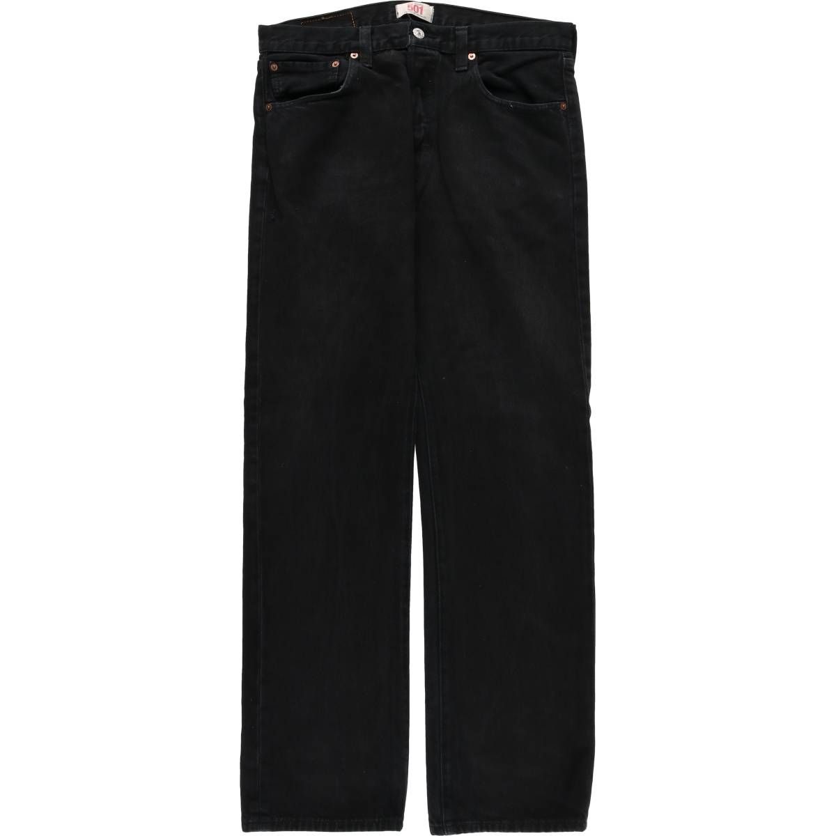 古着 リーバイス Levi s 501 ブラックデニム ストレートデニムパンツ メンズw34相当 eaa595409