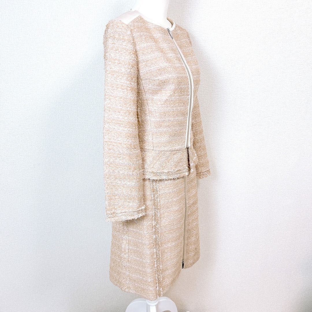 KARL LAGERFELD スカートセットアップ 40 ジップアップ