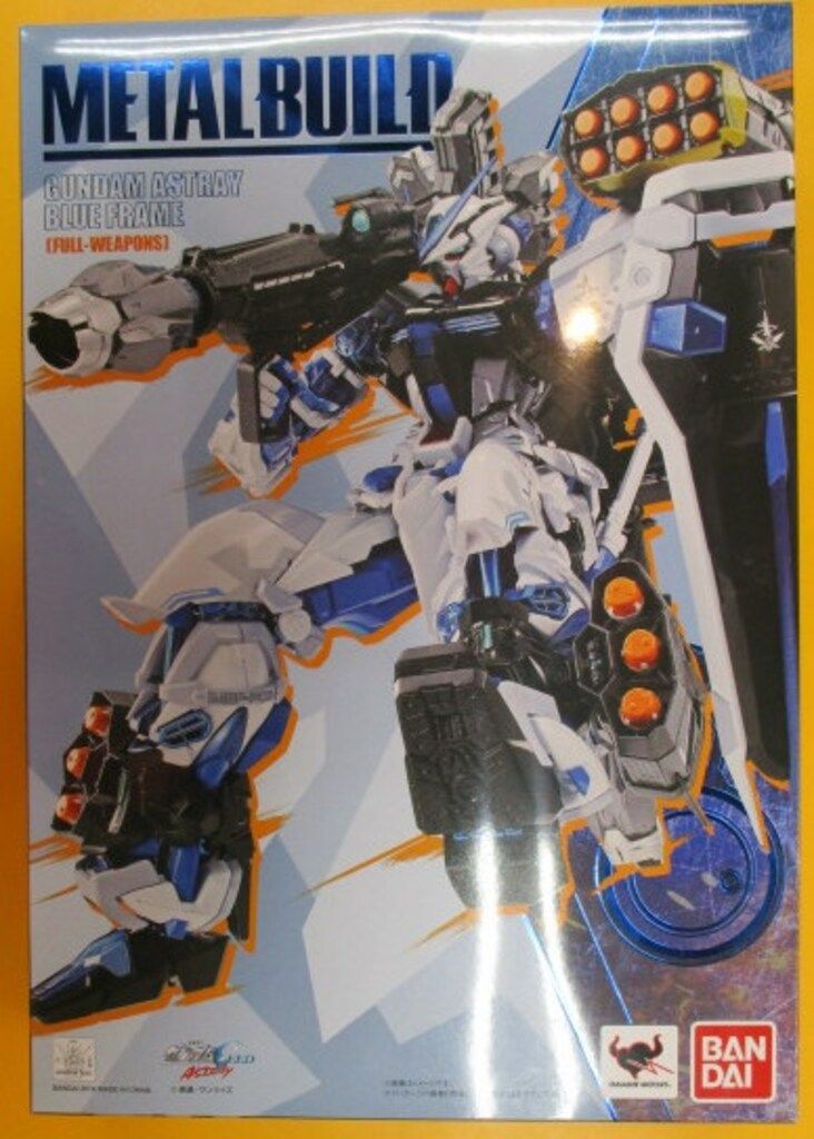 バンダイ METAL BUILD ガンダムアストレイ ブルーフレーム フル ウェポン装備