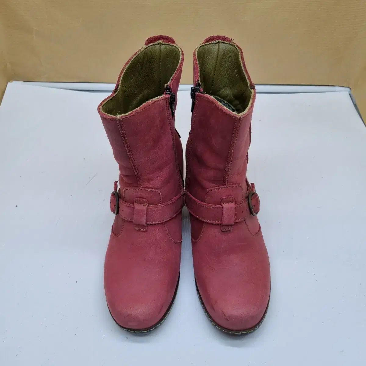 チェルシーブーツ 235 ヒール 7