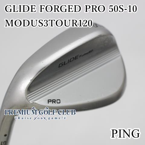 B-ランク レフティーウェッジ ピン グライドフォージドプロ GLIDE FORGED PRO 50 S-10 S 50度 4609