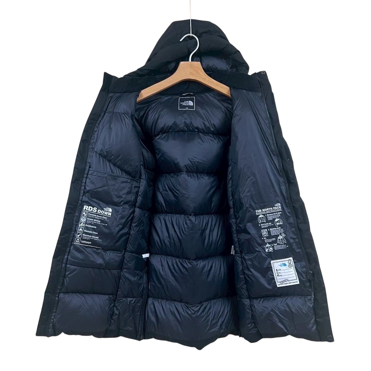 wm 2104 ノースフェイス ロングダウン ジャケット アウター