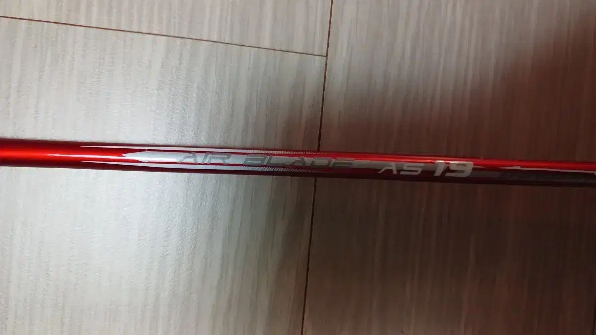 カールトン as 19 レッド バドミントン ラケット