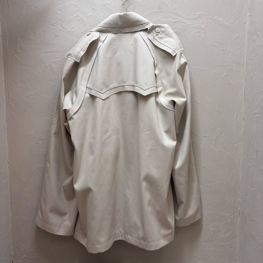 Maison Margiela メゾンマルジェラ 20SS Cotton Twill Trench Coat トレンチコート S50AM0449 ベージュ size 50 代官山A11