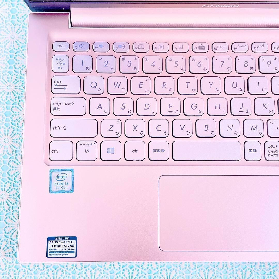 超薄型❣️第8世代Windows11✨️可愛いピンク小型軽量✨️ノート