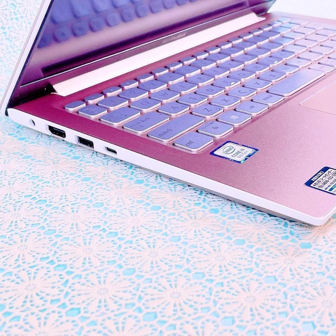 超薄型❣️第8世代Windows11✨️可愛いピンク小型軽量✨️ノート