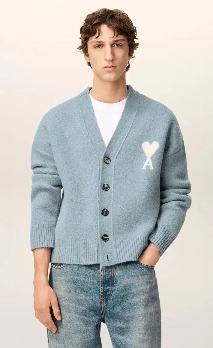 xxs アミ アルパカ カーディガン