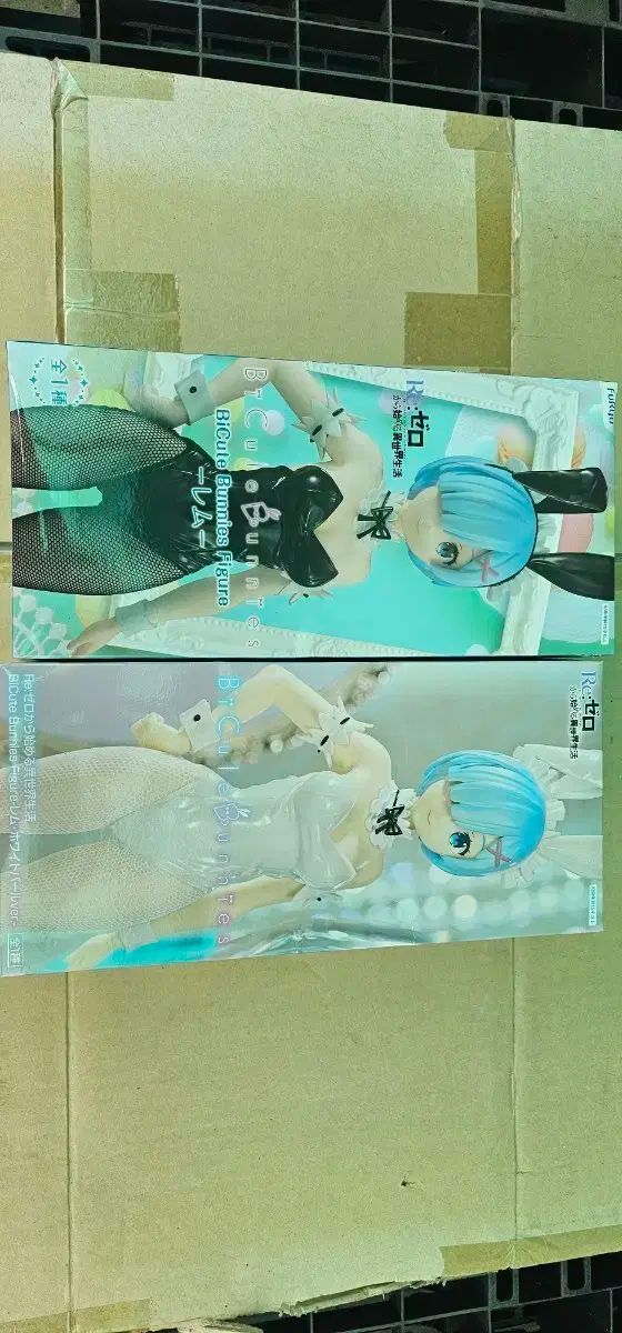REゼロからレム バニーガール フィギュア 2種セット