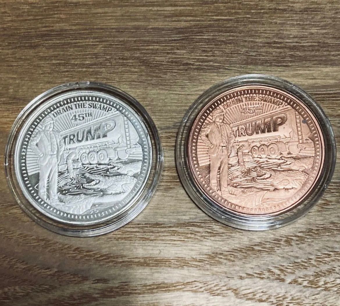 トランプコイン2020 銀貨 銅貨 セット